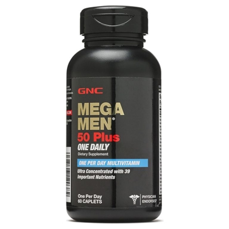 Gnc Mega Men 50 Plus One Daily Multivitamin for Men