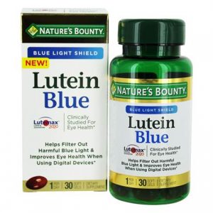 nature's bounty lutein blue